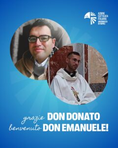 Grazie don Donato, benvenuto don Emanuele